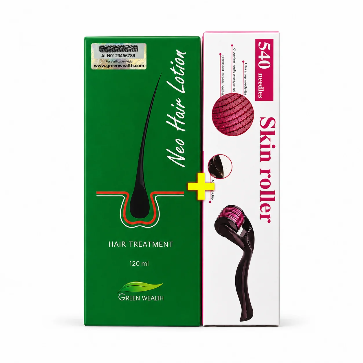Original Neo Hair Lotion + Hair Roller