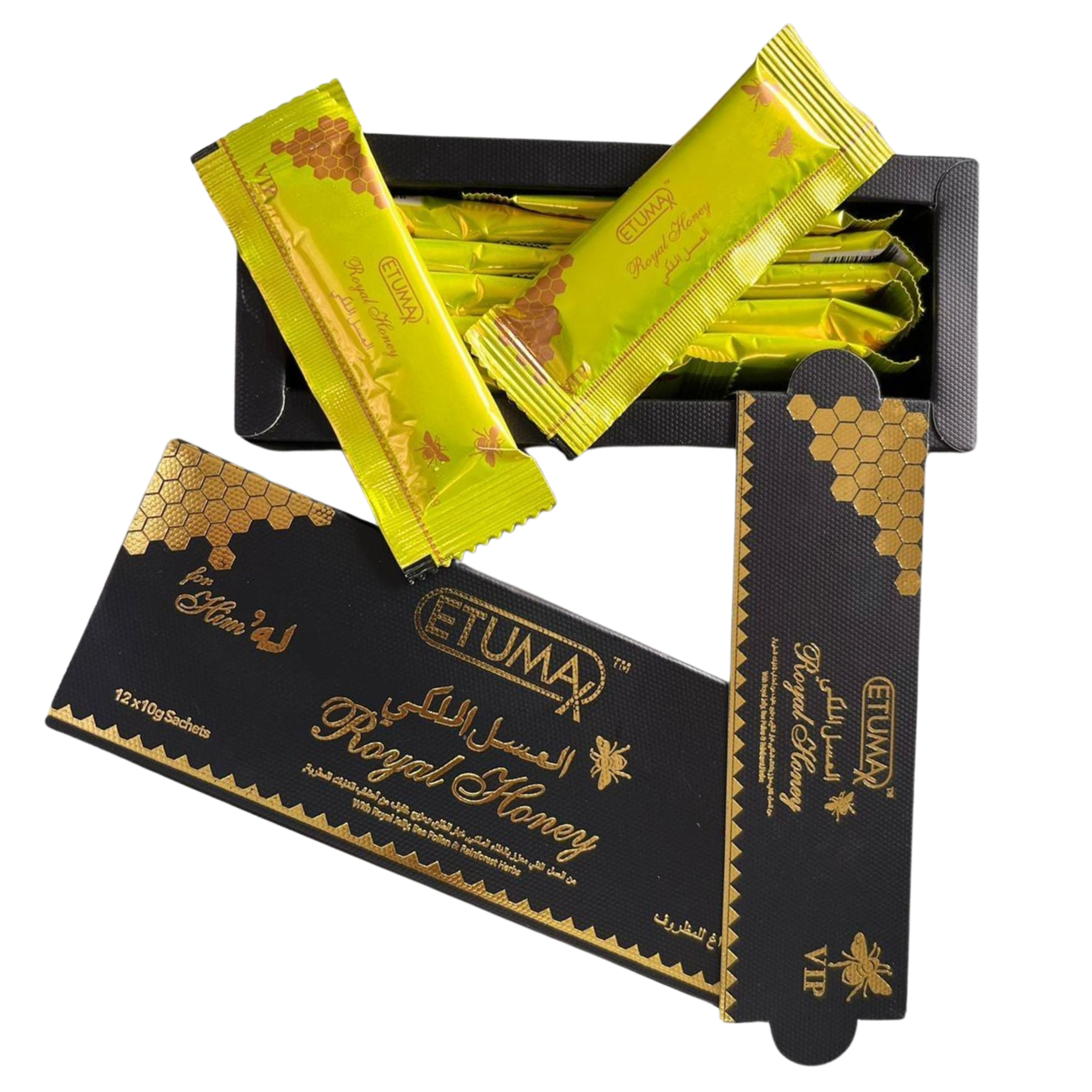 Organic Royal Honey Etumax | 12 Sachets - Image 2