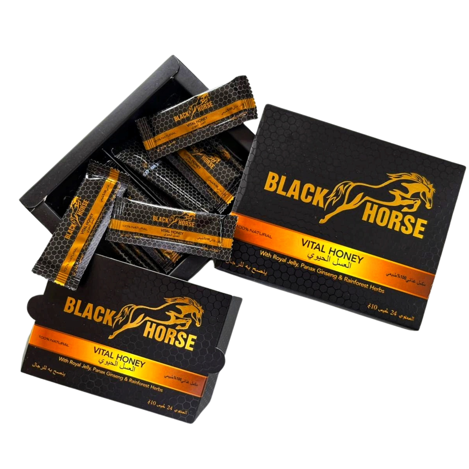 Original Black Horse Vital Honey - 24 Pieces - Image 3