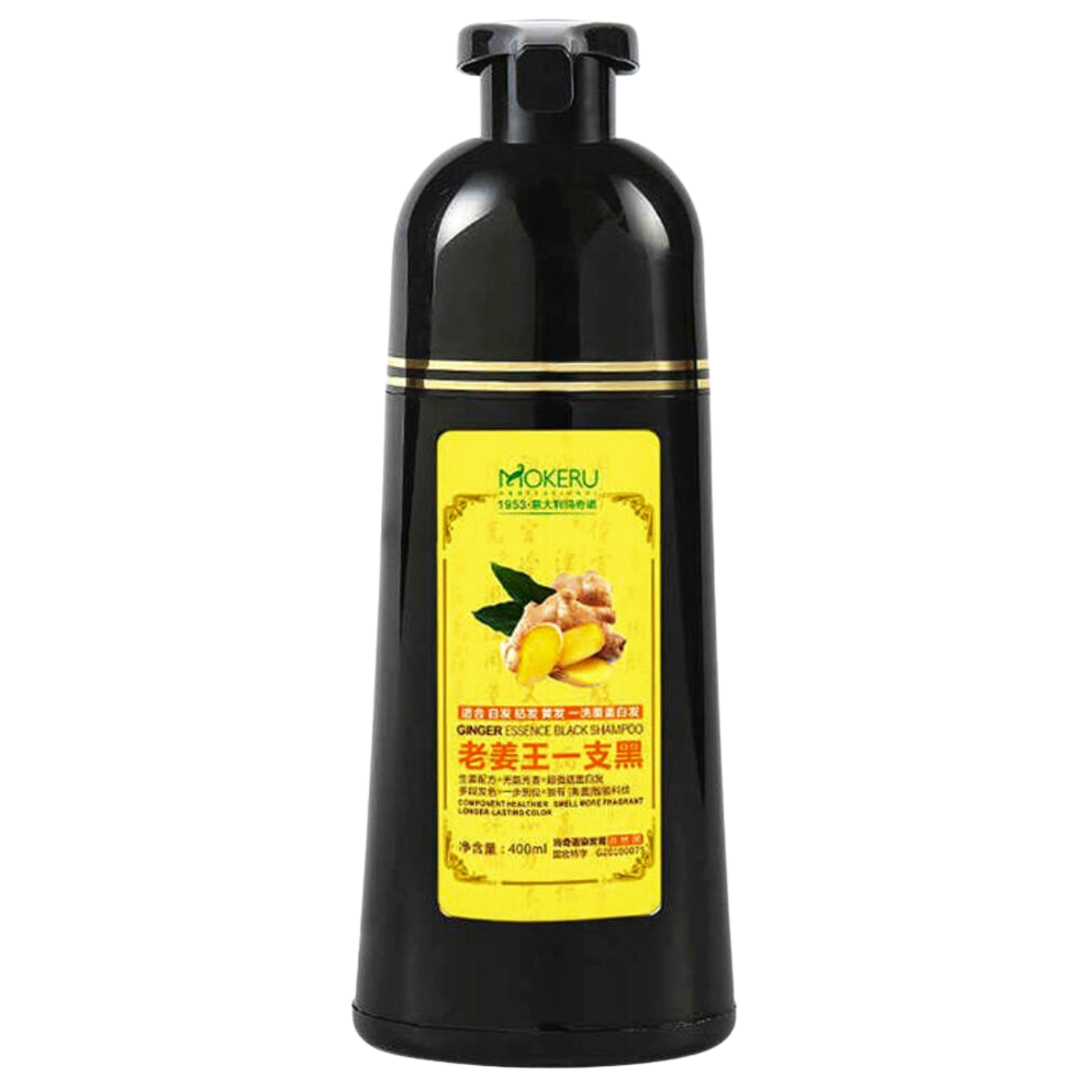 Original Mokeru Professional Black Hair Dye Shampoo - Image 3