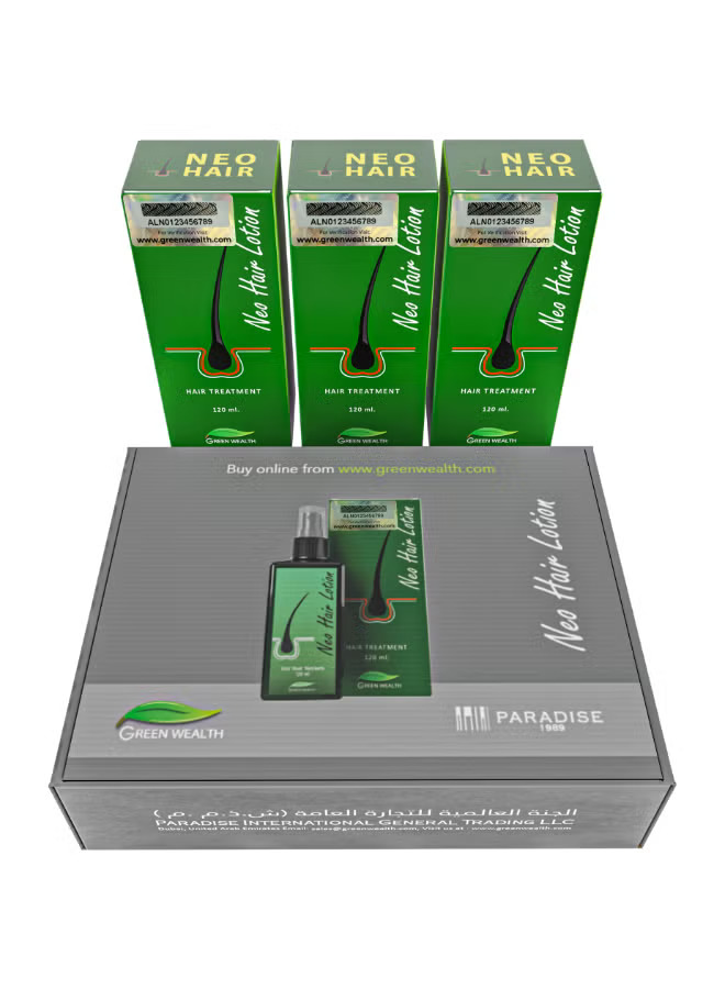 3-PACK Original Neo Hair Lotion Green Wealth - Image 3