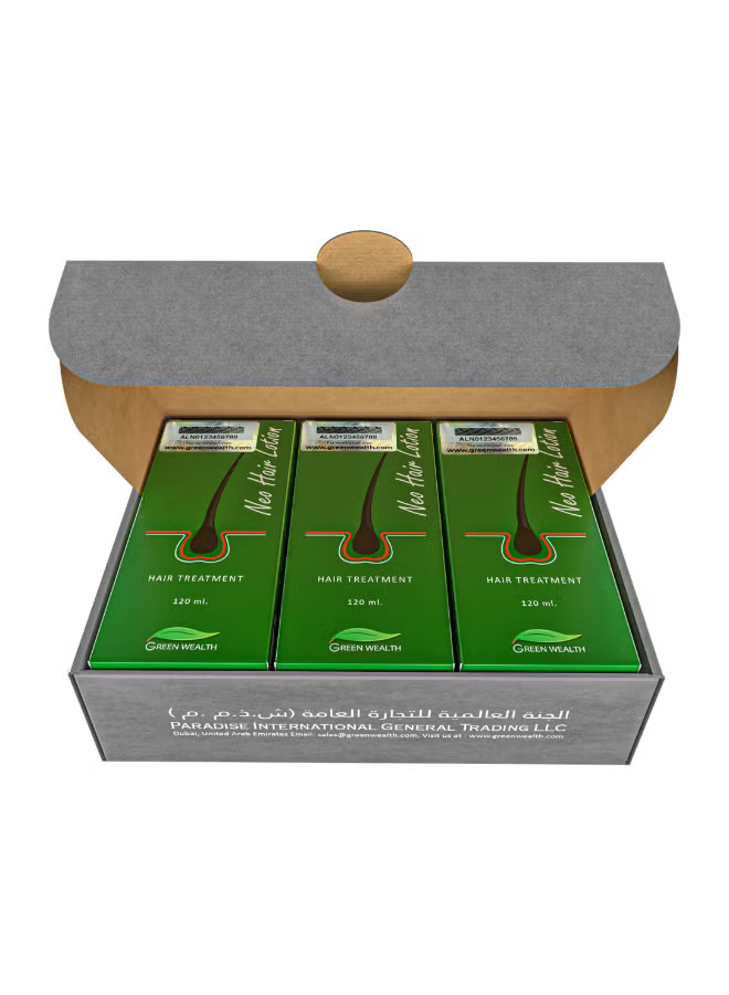 3-PACK Original Neo Hair Lotion Green Wealth - Image 2