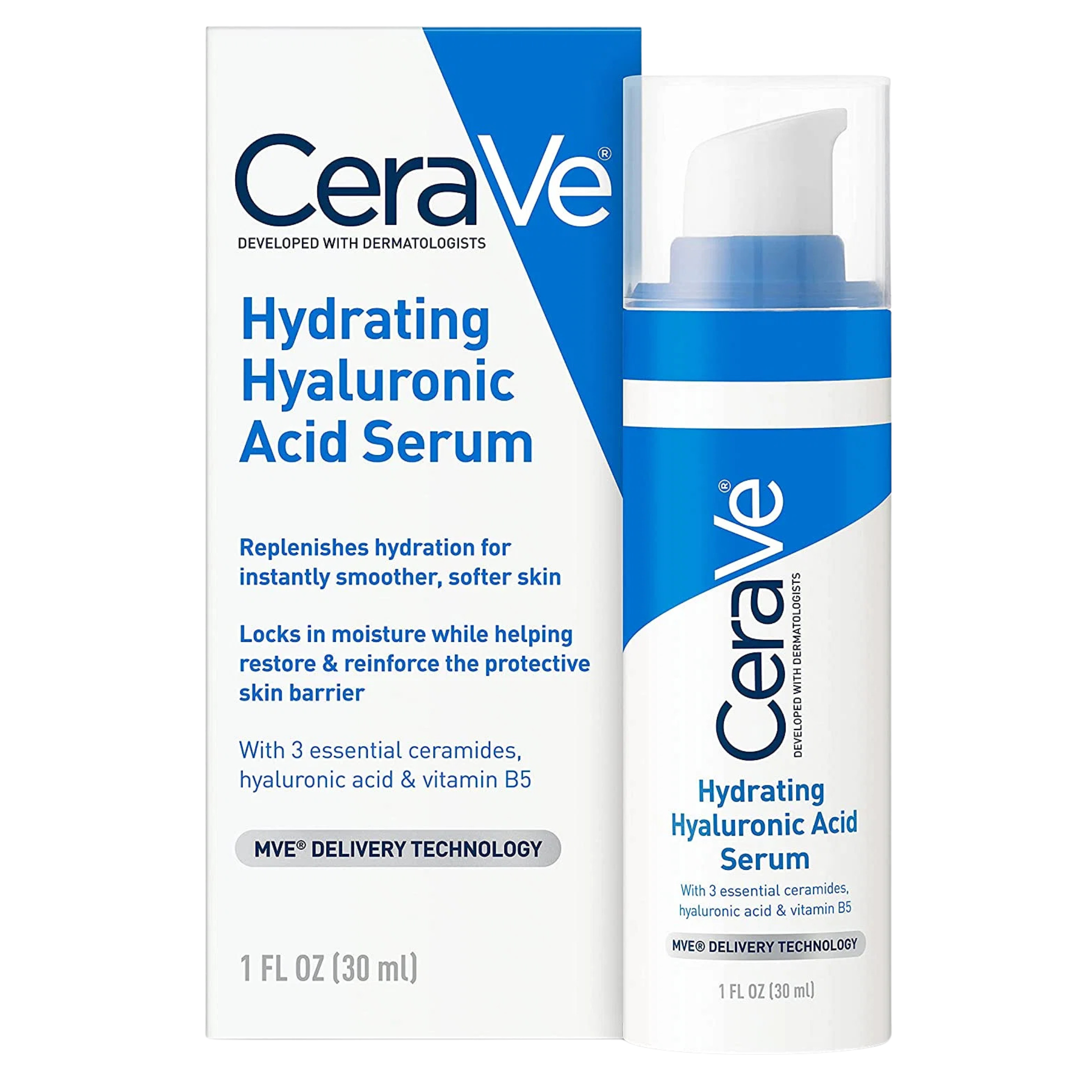 Original Cerave Hydrating Hyaluronic Acid Serum - Image 2