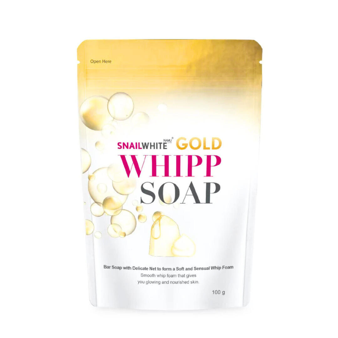 Snail White Gold Whipp Soap