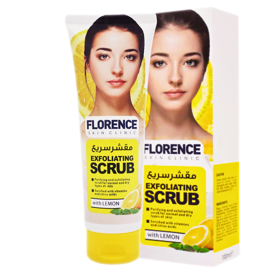 Florence Exfoliating Lemon Extract Scrub